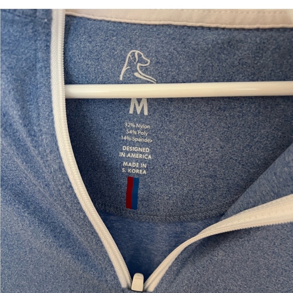 Rhoback Performance Quarter Zip Long Sleeve Pullover Medium - Picture 4 of 4